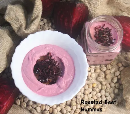 Roasted Beetroot Hummus